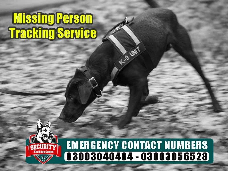 missing person tracking service, army dog center, khoji dog center, khoji kutta