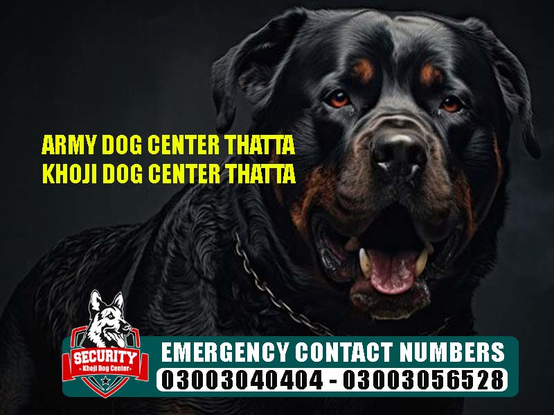 army dog center thatta, khoji dog center thatta